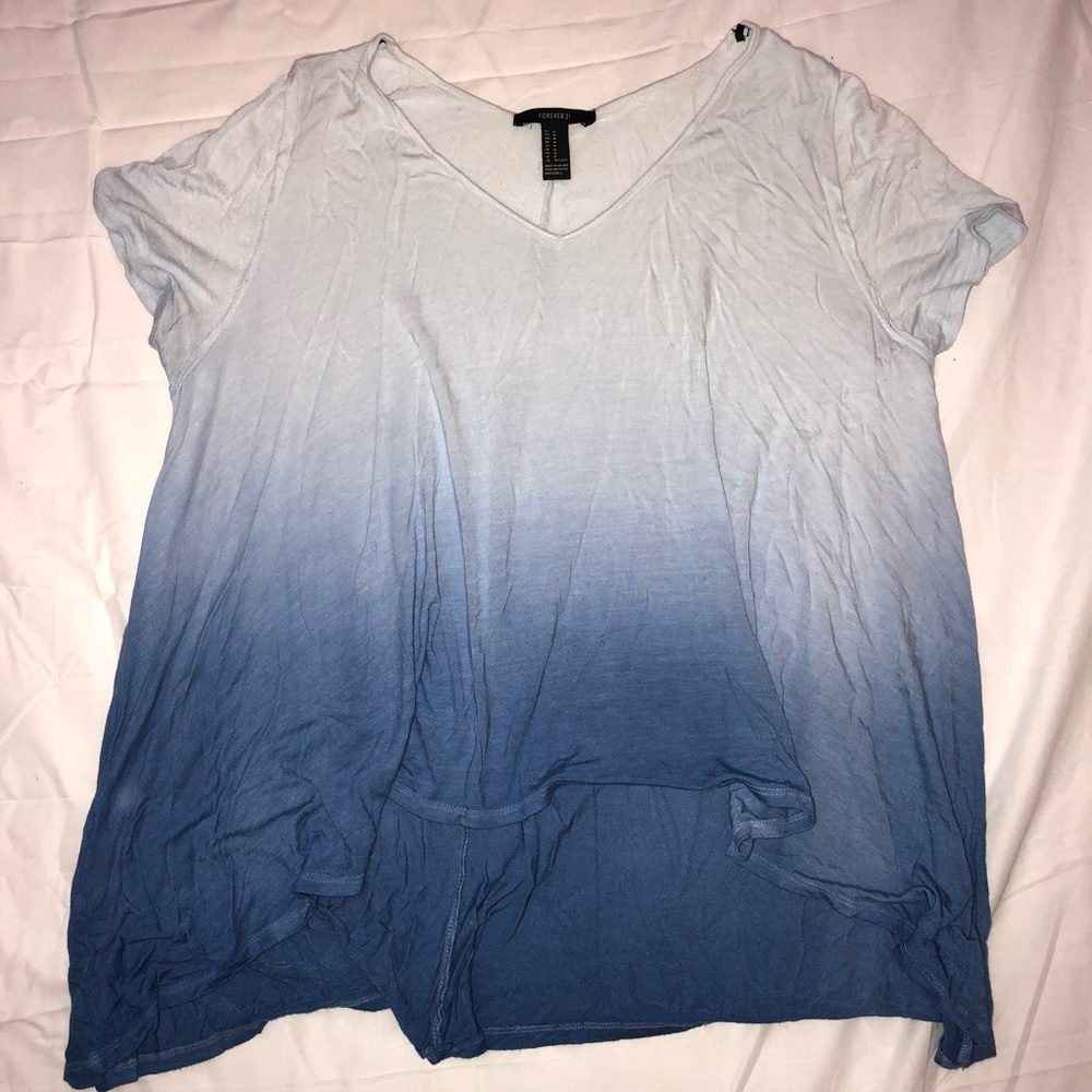 Dip-dye Short sleeve tee
